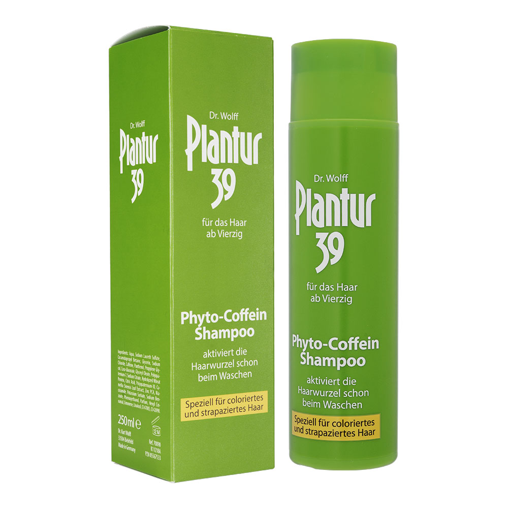 (Plantur39)カフェインシャンプー(カラー・ストレスで傷んだ髪用)250ml 1本
