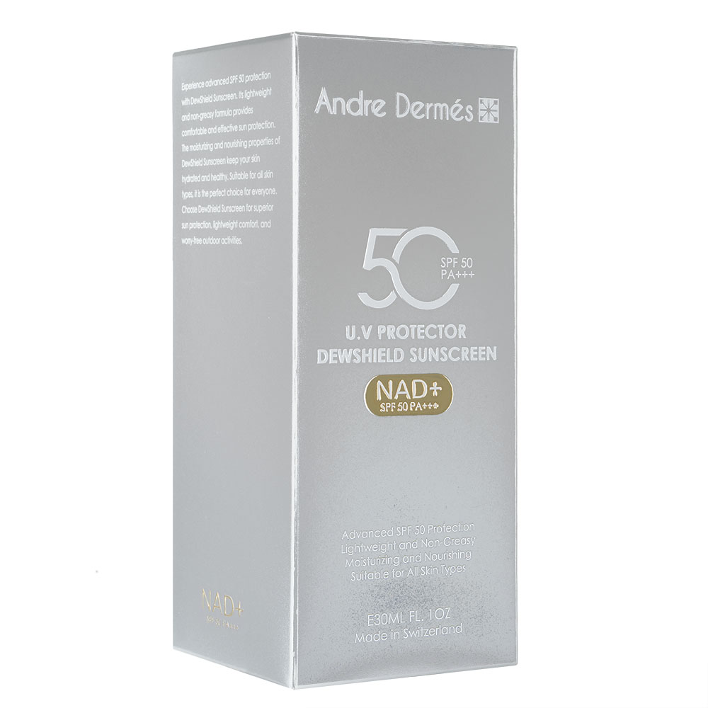 (AndreDermes)UVプロテクターデューシールドサンスクリーンNAD+SPF50_30ml 1箱