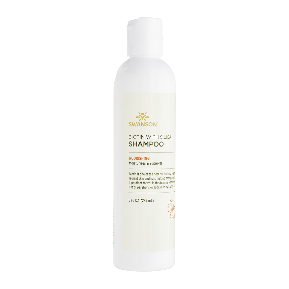 (Swanson)ビオチンシャンプーwithシリカ237ml 1本