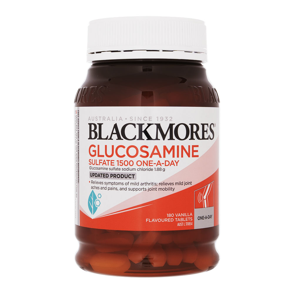 グルコサミンサルフェート1500ワンアデイ180錠(Blackmores) 1本