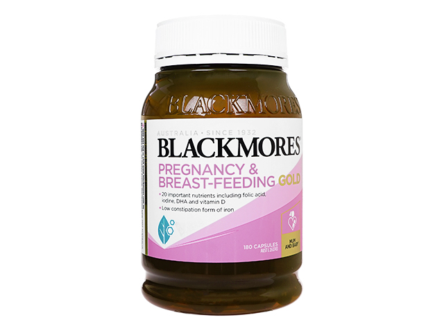 プレグナンシー&ブレストフィーディング・ゴールド180錠(Blackmores) 1本