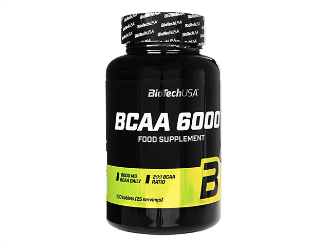 BCAA6000・100錠(BioTechUSA) 2本
