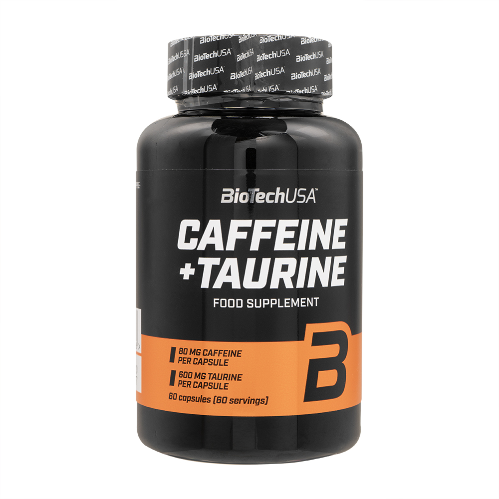 カフェイン+タウリン60錠(BioTechUSA) 1本