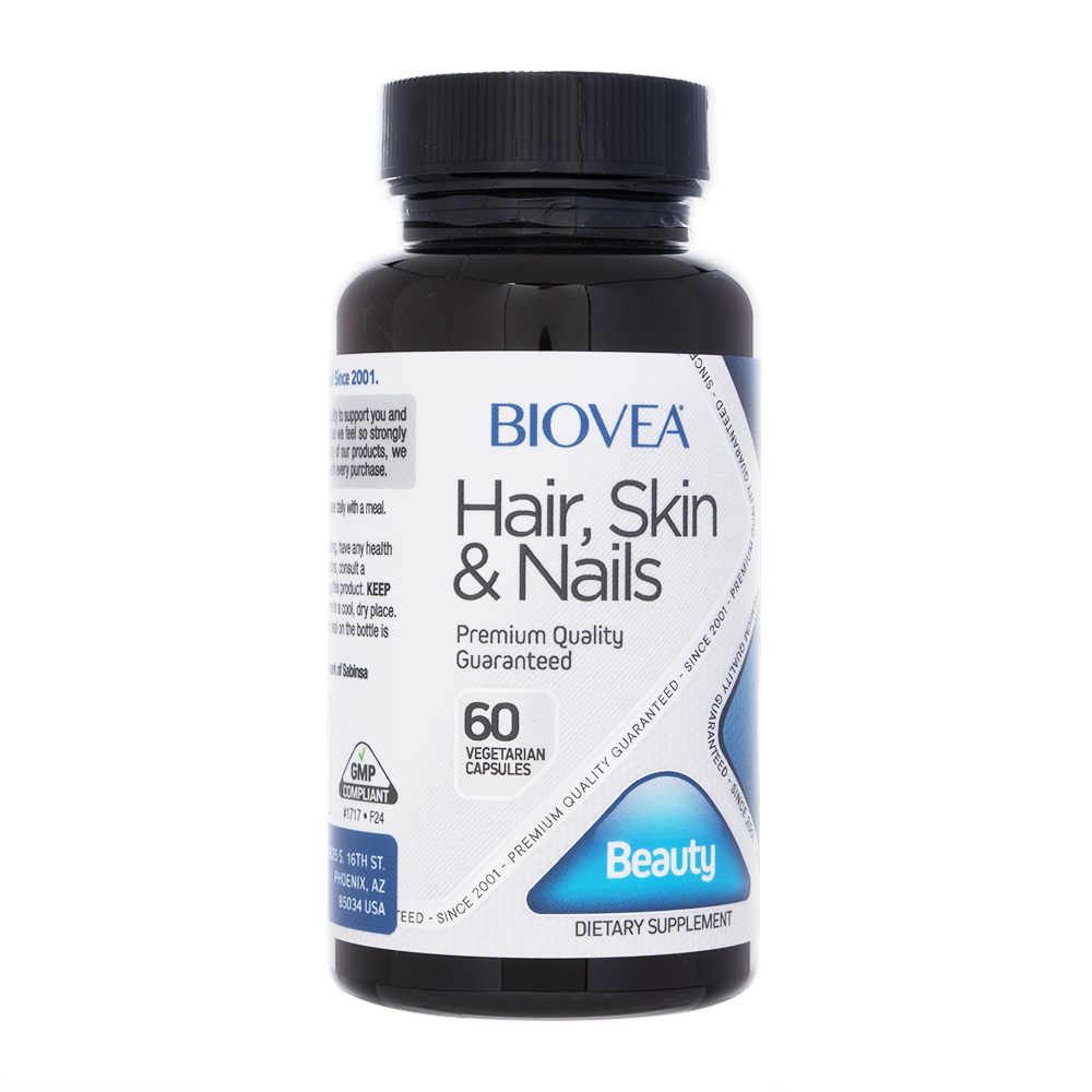 ヘア,スキン&ネイルズ60錠(Biovea) 1本