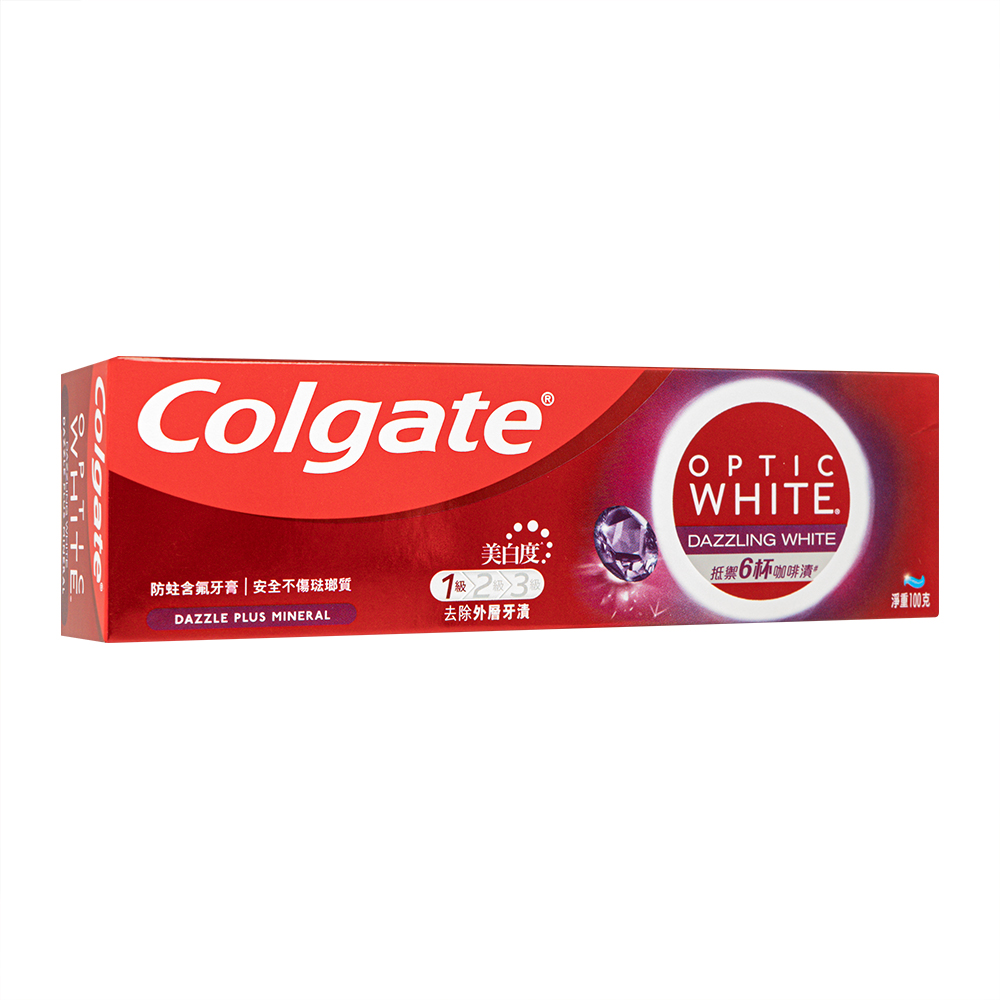 (Colgate)オプティックホワイトダズリングホワイト100g 1箱