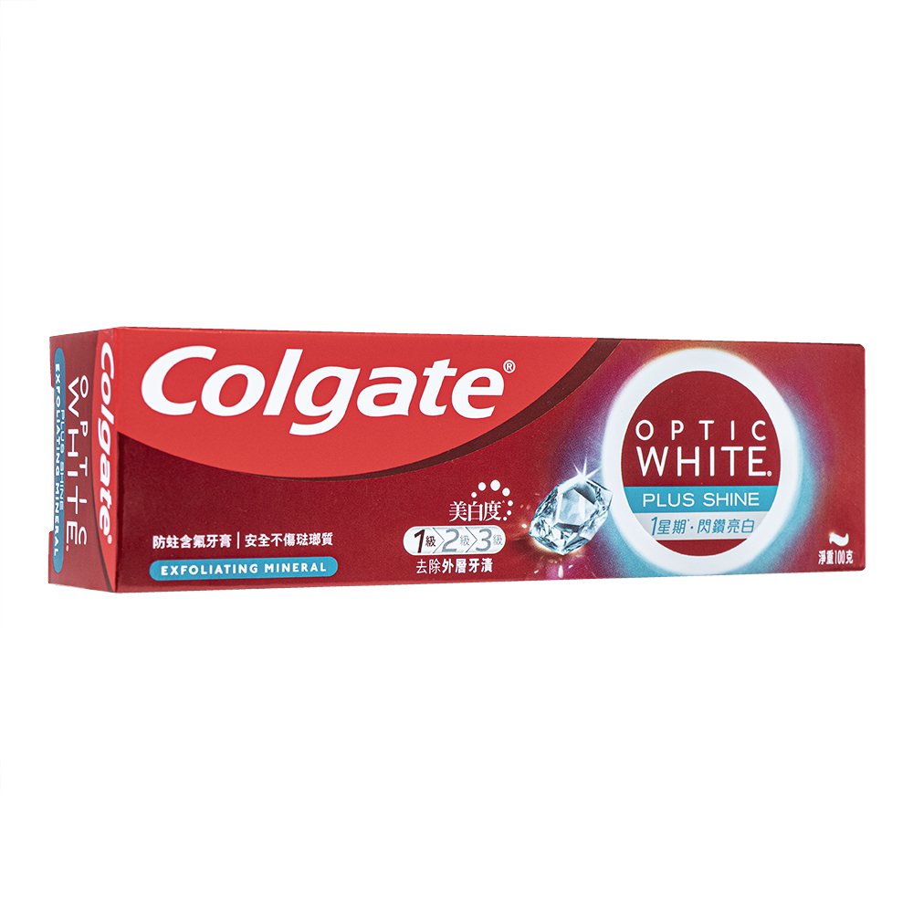(Colgate)オプティックホワイトプラスシャイン100g 1箱
