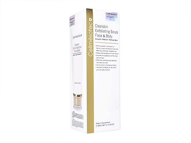 (Cellmesotec)クリアスキンエクスフォリエイティングスクラブフェイス&ボディ100ml 1箱