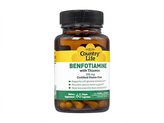 ベンフォチアミンウィズチアミン150mg60錠(CountryLife) 1本