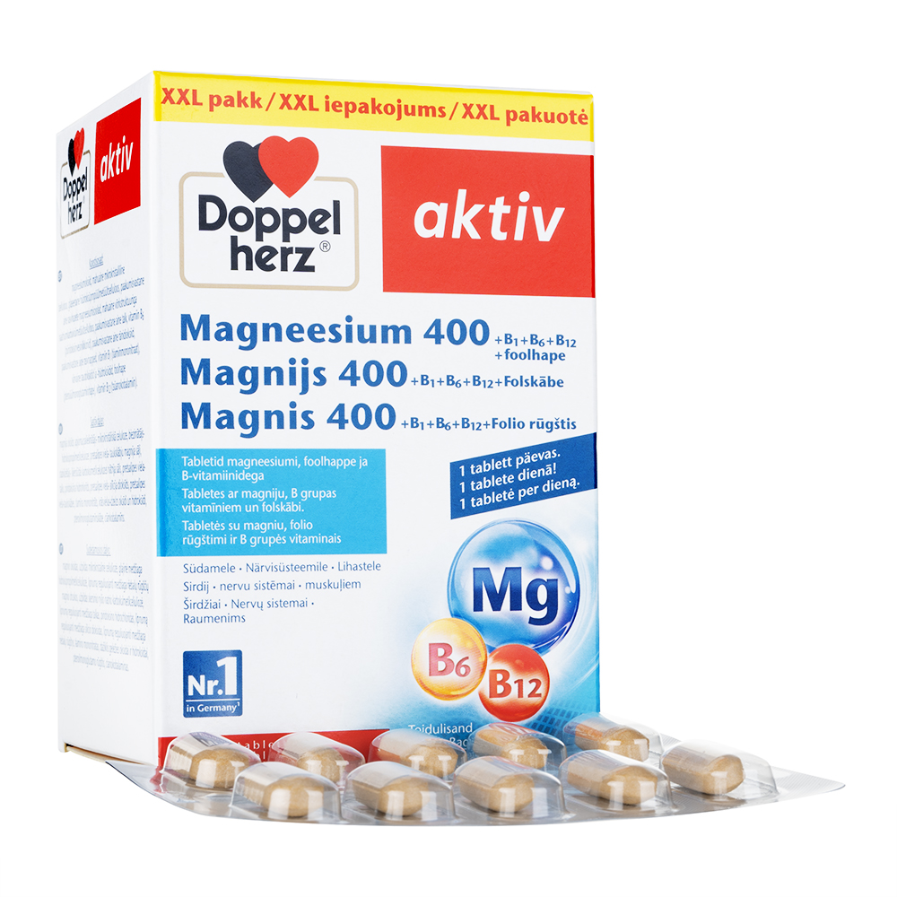 アクティブ・マグネシウム400mg80錠(Doppelherz) 1箱