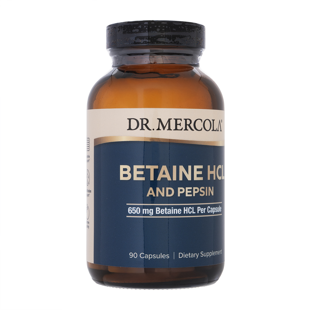 ベタインHCLアンドペプシン90錠(Dr.Mercola) 1本