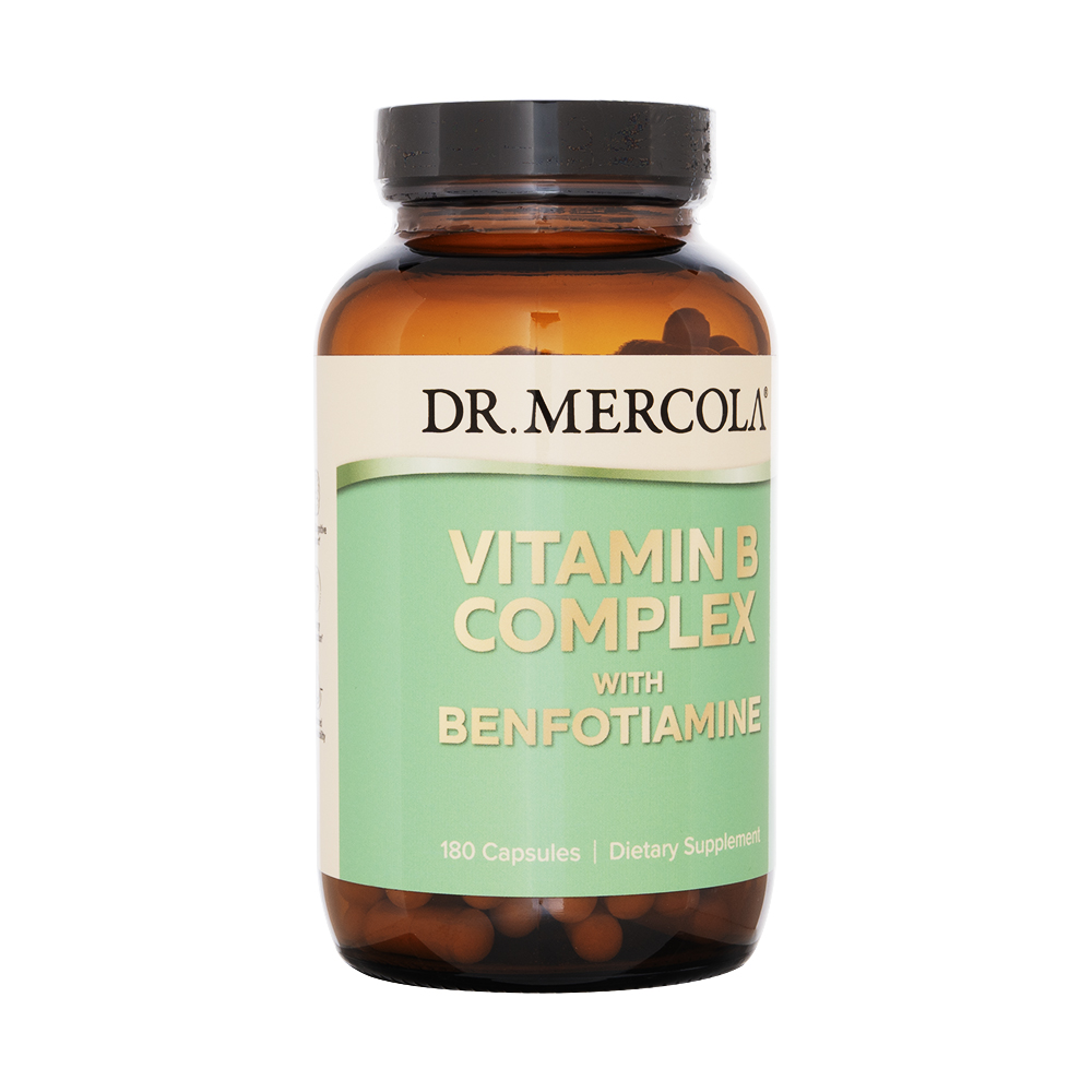ビタミンBコンプレックスウィズベンフォチアミン180錠(Dr.Mercola) 1本
