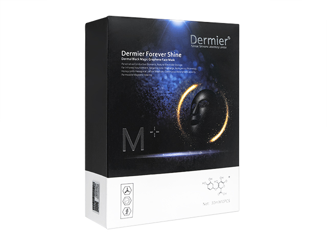 (Dermier)フォーエバーシャインダーマルブラックマジックグラフェンフェイスマスク30ml10枚 1箱
