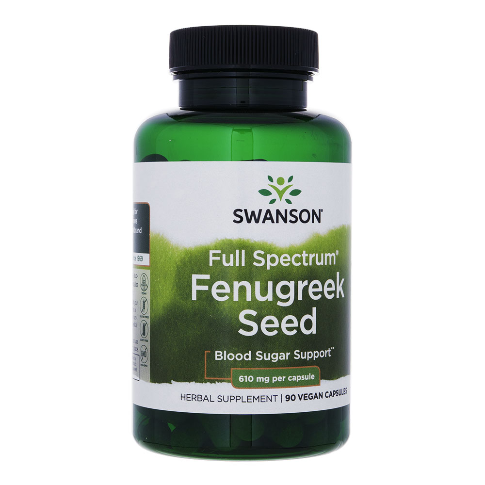 (Swanson)フェヌグリークシード610mg90錠 1本