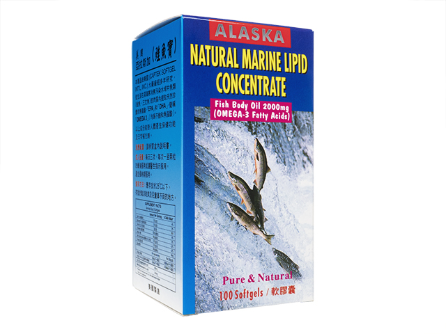 アラスカ鮭魚寶フィッシュオイル1000mg100錠 1本