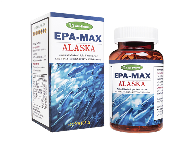 EPAMAXアラスカフィッシュオイル1000mg100錠 1本
