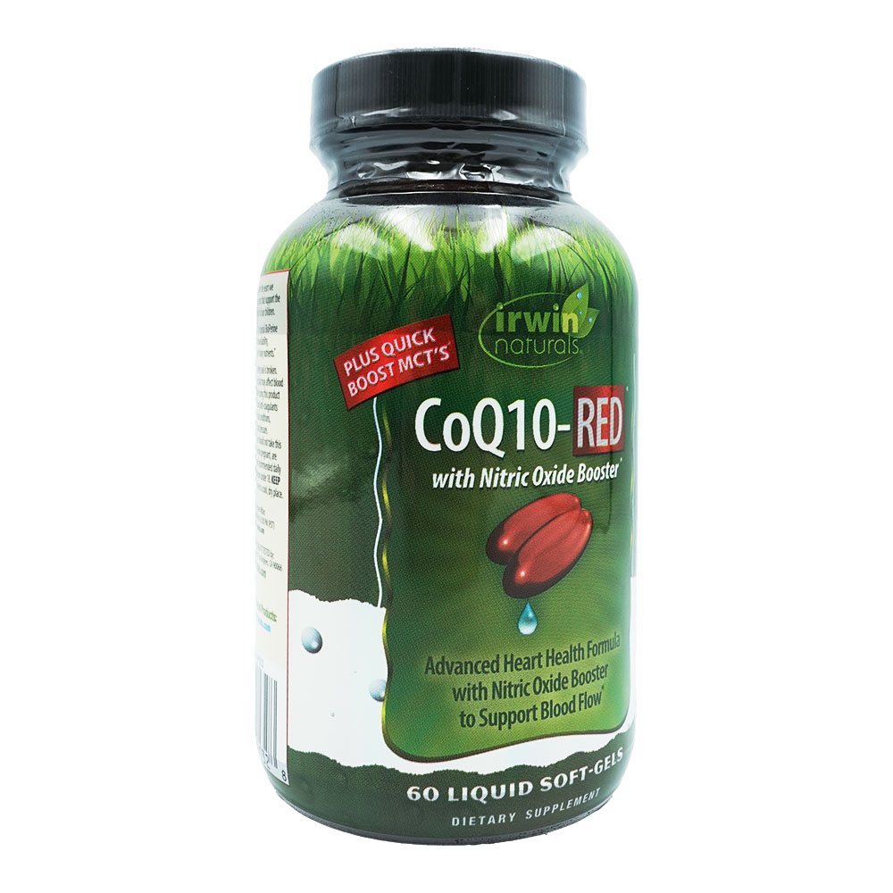 CoQ10-RED60錠(IrwinNaturals) 1本