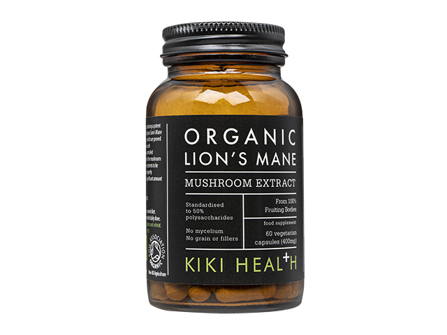 オーガニック・ライオンズメイン・マッシュルームエクストラクト60錠(Kiki-Health) 1本