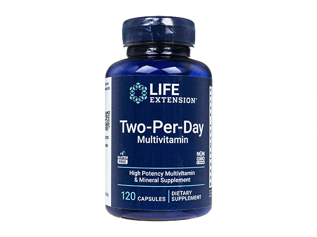 トゥーパーデイマルチビタミン120錠(LifeExtension) 1本