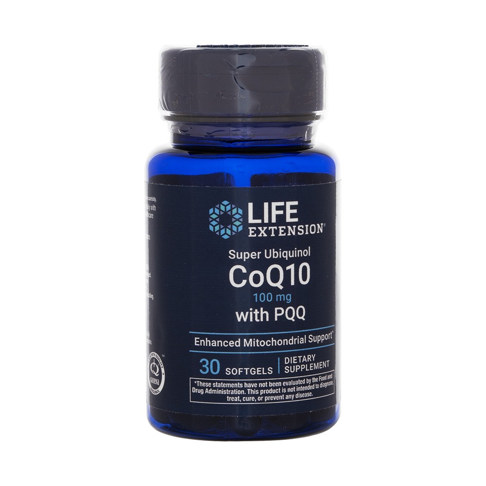 スーパーユビキノールCoQ10ウィズPQQ100mg30錠(LifeExtension) 1本