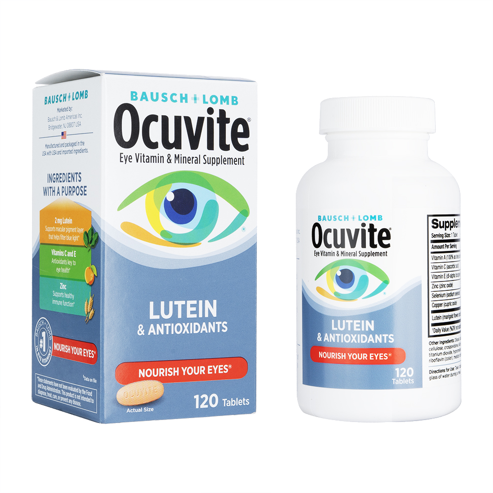 ルテイン&アンチオキシダント120錠(Ocuvite) 1箱