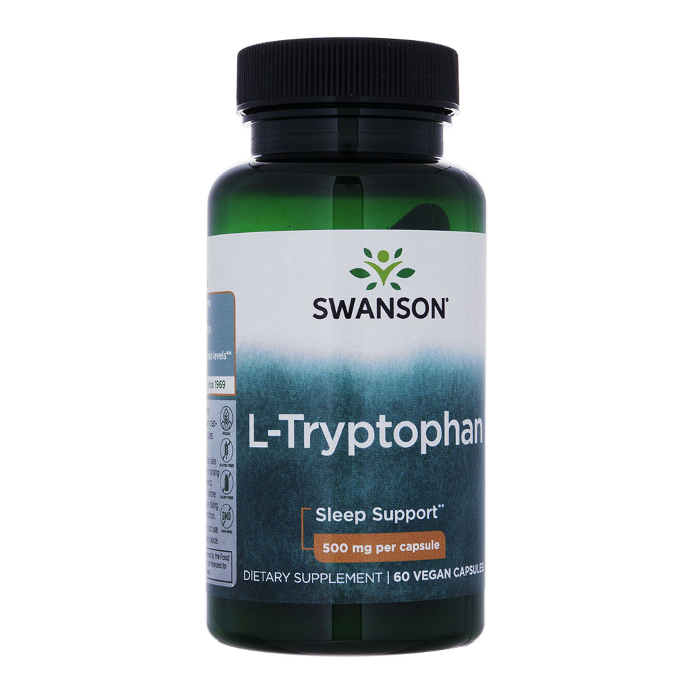 L-トリプトファン500mg60錠(Swanson) 1本