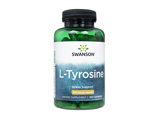 (Swanson)L-チロシン500mg100錠 1本