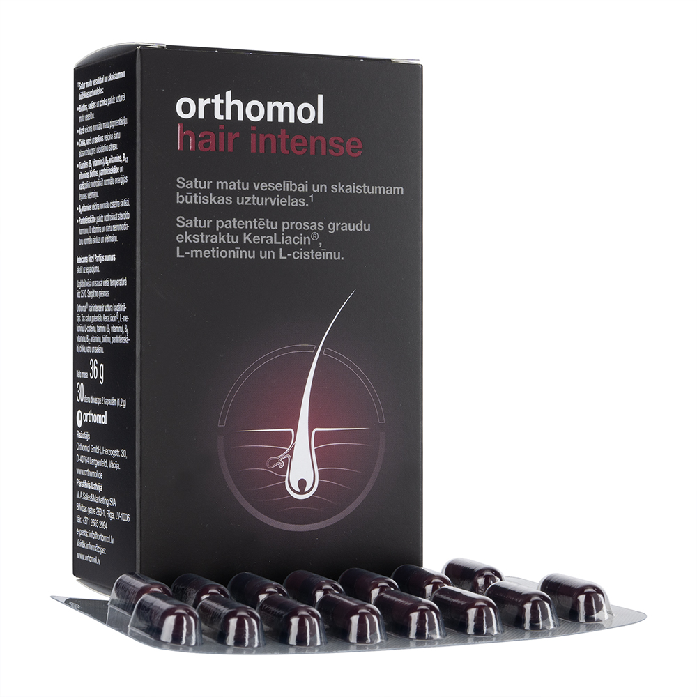 ヘアインテンス60錠(Orthomol) 1箱