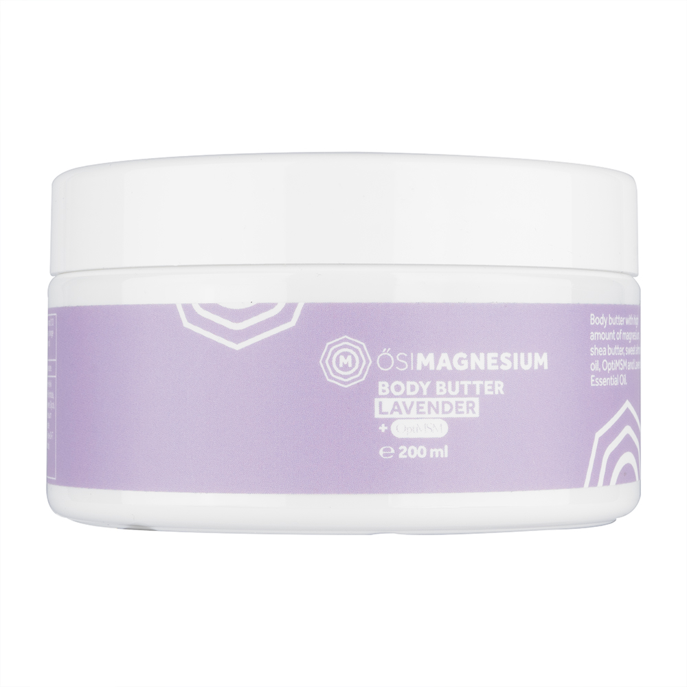 (OSIMAGNESIUM)マグネシウムボディーバター+オプティMSM(ラベンダー)200ml 1本