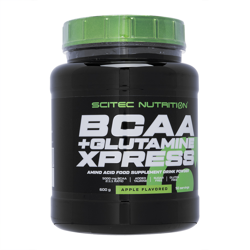 BCAA+グルタミンエクスプレス・アップルフレーバー50回分(ScitecNutrition) 1本