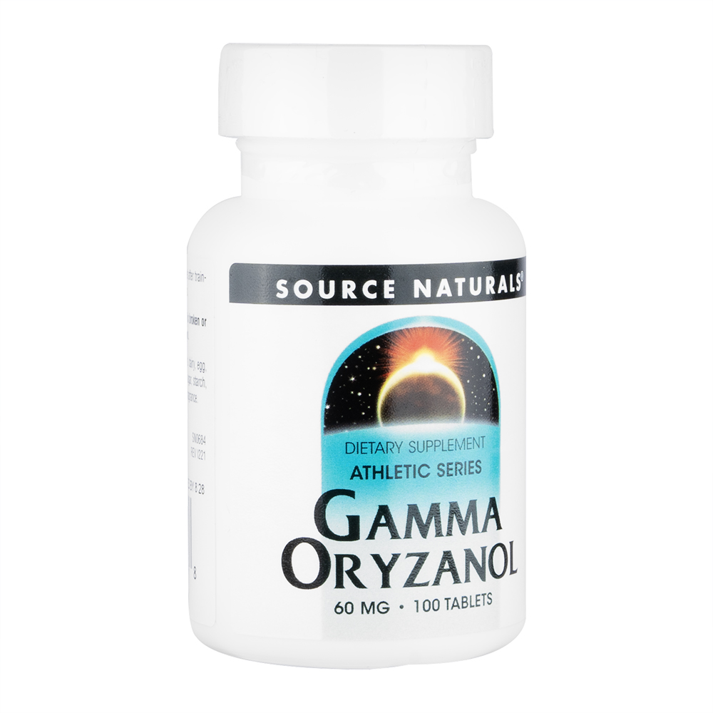 ガンマオリザノール60mg100錠(SourceNaturals) 1本