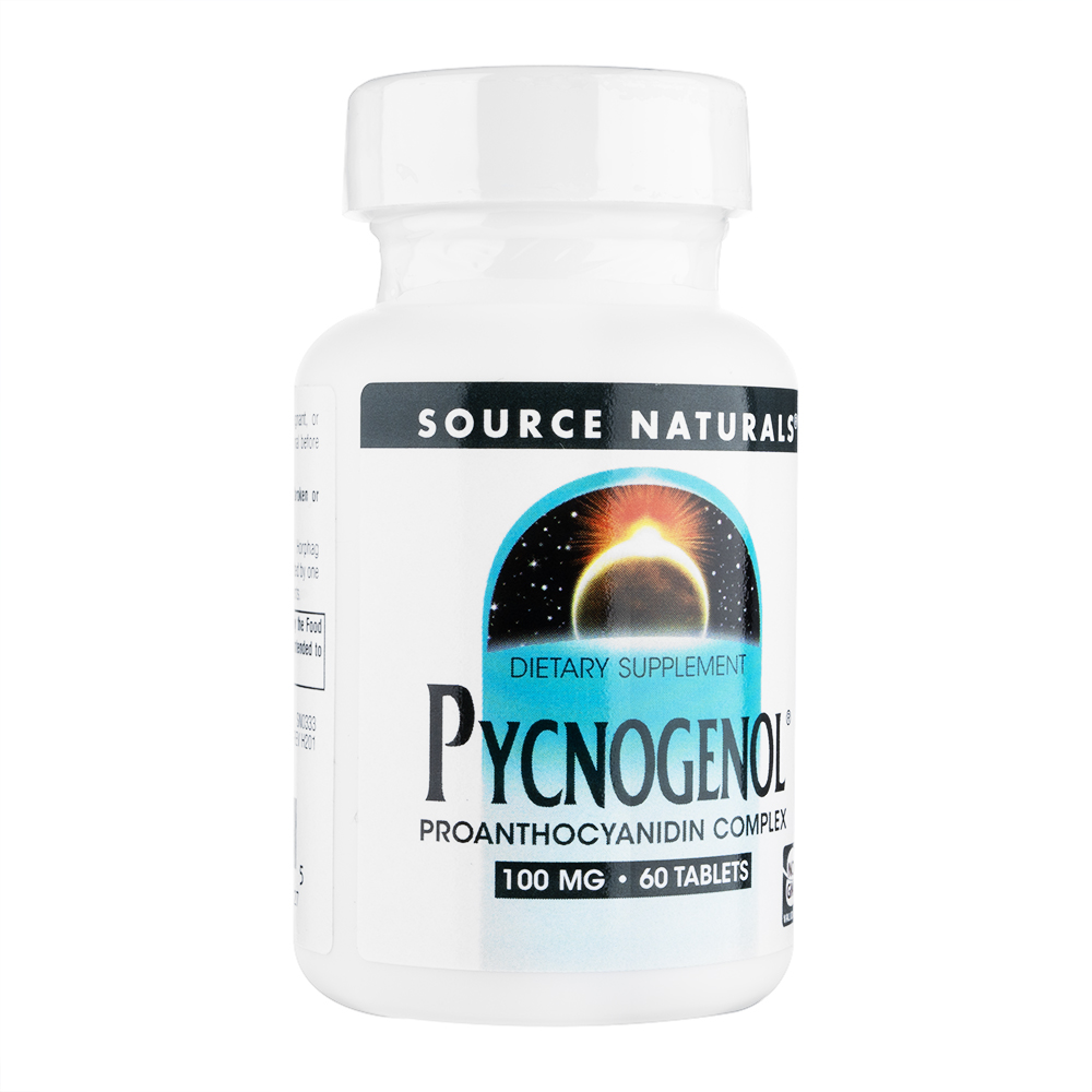 ピクノジェノール100mg60錠(SourceNaturals) 1本