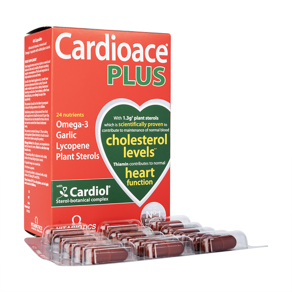 カーディオエース・プラス60錠(Vitabiotics) 1箱