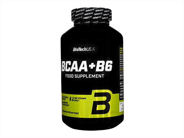 BCAA+B6・200錠(BioTechUSA) 2本